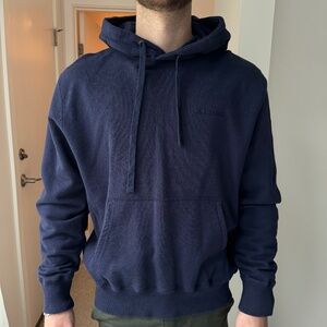 Aime Leon Dore - Tonal Logo Hoodie - Evening Blue